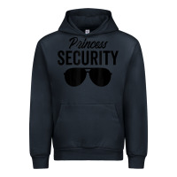 Navy princess security dad boyfriend husband pregnancy t shirt Urban Hoodie - linhVisuals