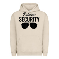 Pigment French Oak princess security dad boyfriend husband pregnancy t shirt Urban Hoodie - linhVisuals
