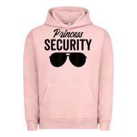 Pigment Salmon princess security dad boyfriend husband pregnancy t shirt Urban Hoodie - linhVisuals