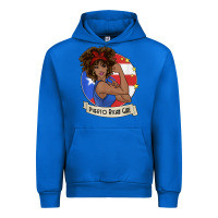 Cobalt puerto rican girl strong t shirt puerto rico pride boricua Urban Hoodie - linhVisuals