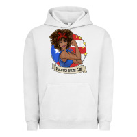 Pigment Lunar Rock puerto rican girl strong t shirt puerto rico pride boricua Urban Hoodie - linhVisuals