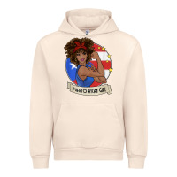 Sandshell puerto rican girl strong t shirt puerto rico pride boricua Urban Hoodie - linhVisuals