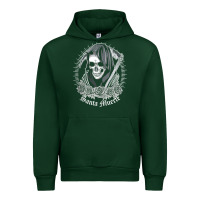 Forest Green santa muerte female deity mexican satanic dead sugar skull tank top Urban Hoodie - linhVisuals