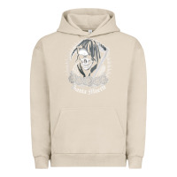 Pigment French Oak santa muerte female deity mexican satanic dead sugar skull tank top Urban Hoodie - linhVisuals
