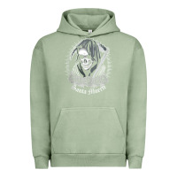 Pigment Oil Green santa muerte female deity mexican satanic dead sugar skull tank top Urban Hoodie - linhVisuals