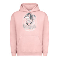 Pigment Salmon santa muerte female deity mexican satanic dead sugar skull tank top Urban Hoodie - linhVisuals