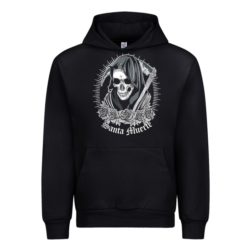 Santa Muerte Female Deity Mexican Satanic Dead Sugar Skull Tank Top Urban Hoodie by linhVisuals | Teevron