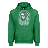 Emerald santa muerte female deity mexican satanic dead sugar skull tank top Urban Hoodie - linhVisuals