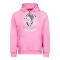 Fuchsia Pink santa muerte female deity mexican satanic dead sugar skull tank top Urban Hoodie - linhVisuals