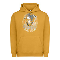Pigment Peanut Butter santa muerte female deity mexican satanic dead sugar skull tank top Urban Hoodie - linhVisuals