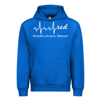 Cobalt red friday military remember everyone deployed heartbeat t shirt Urban Hoodie - linhVisuals