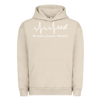 Pigment French Oak red friday military remember everyone deployed heartbeat t shirt Urban Hoodie - linhVisuals