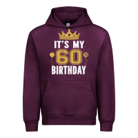 Mauve Wine it's my 60th birthday gift for 60 years old man and woman t shirt Urban Hoodie - linhVisuals