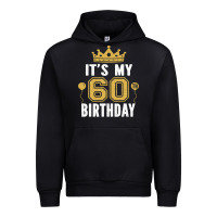 Black it's my 60th birthday gift for 60 years old man and woman t shirt Urban Hoodie - linhVisuals