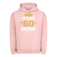 Pigment Salmon it's my 60th birthday gift for 60 years old man and woman t shirt Urban Hoodie - linhVisuals