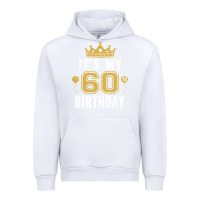 White it's my 60th birthday gift for 60 years old man and woman t shirt Urban Hoodie - linhVisuals