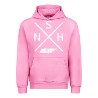 Fuchsia Pink vintage nashville retro nsh cross t shirt Urban Hoodie - linhVisuals