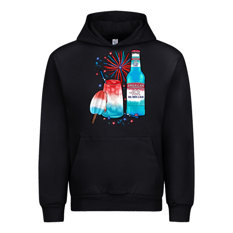 Th Of July Drinks, American Ice Urban Hoodie by JahusDesignShop | Teevron
