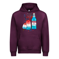 Mauve Wine th of july drinks, american ice Urban Hoodie - JahusDesignShop