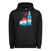 Pigment Black th of july drinks, american ice Urban Hoodie - JahusDesignShop