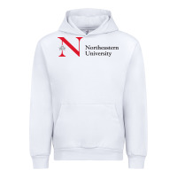White The the northeastern Urban Hoodie - linhVisuals