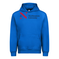 Cobalt The the northeastern Urban Hoodie - linhVisuals