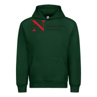 Forest Green The the northeastern Urban Hoodie - linhVisuals
