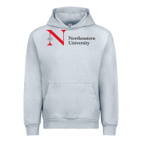 Heather Grey The the northeastern Urban Hoodie - linhVisuals