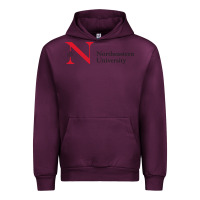 Mauve Wine The the northeastern Urban Hoodie - linhVisuals