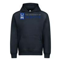 Navy The university of memphis Urban Hoodie - linhVisuals