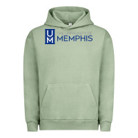 Pigment Oil Green The university of memphis Urban Hoodie - linhVisuals