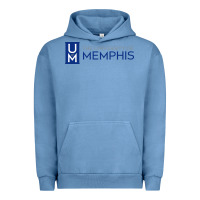Pigment Pebble Blue The university of memphis Urban Hoodie - linhVisuals
