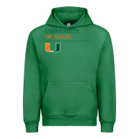 Emerald The university of miami Urban Hoodie - linhVisuals