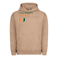 Pigment Burro The university of miami Urban Hoodie - linhVisuals