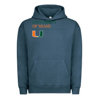 Pigment Midnight Navy The university of miami Urban Hoodie - linhVisuals
