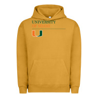 Pigment Peanut Butter The university of miami Urban Hoodie - linhVisuals