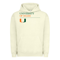 Pigment Pistachio The university of miami Urban Hoodie - linhVisuals
