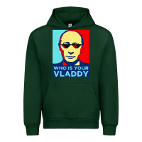 Forest Green who is your vladdy Urban Hoodie - linhVisuals