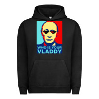 Pigment Black who is your vladdy Urban Hoodie - linhVisuals