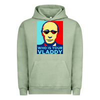 Pigment Oil Green who is your vladdy Urban Hoodie - linhVisuals