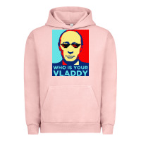 Pigment Salmon who is your vladdy Urban Hoodie - linhVisuals
