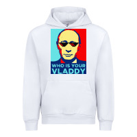 White who is your vladdy Urban Hoodie - linhVisuals