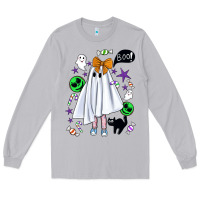 Moon Dust cute ghost halloween Long Sleeve Tee - BundleAndBundleShop