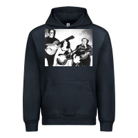 Navy the munsters play it again Urban Hoodie - linhVisuals