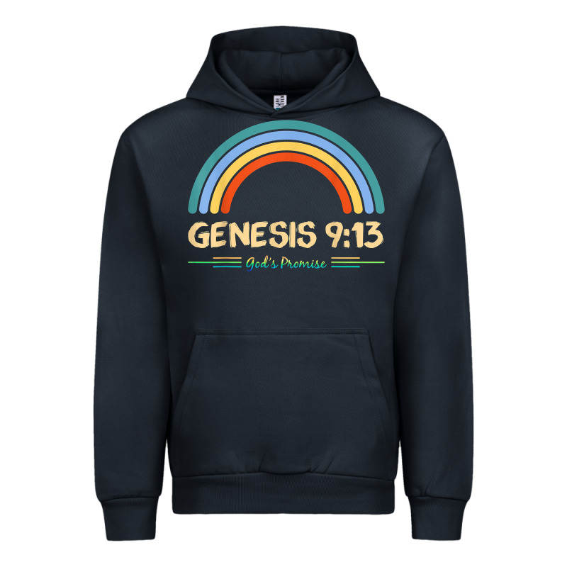 Genesis 913 God's Promise Faithfully Rainbow Bible Verse T Shirt Urban Hoodie by linhVisuals | Teevron