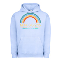 Pigment Grape Ice genesis 913 god's promise faithfully rainbow bible verse t shirt Urban Hoodie - linhVisuals