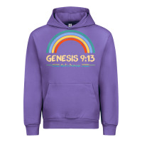 Tulip genesis 913 god's promise faithfully rainbow bible verse t shirt Urban Hoodie - linhVisuals