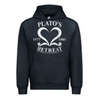 Navy plato retreat club vintage retro nyc t shirt Urban Hoodie - linhVisuals