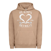 Pigment Burro plato retreat club vintage retro nyc t shirt Urban Hoodie - linhVisuals