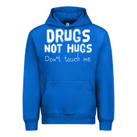 Cobalt drugs not hugs Urban Hoodie - linhVisuals